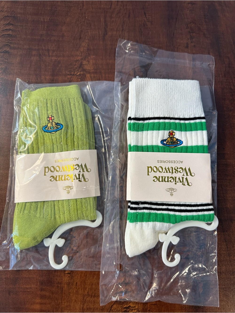 Vivienne Westwood Embroidery socks beautiful color
